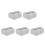 10Pièces Boîtes De Jonction Étanches IP65 ABS Protection Circuit 1