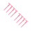 8Pcs Mini Plastic Analog Caliper Precise Measurement Tool for Home Use 1