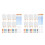 12Sets Portable Mini Easel and Canvas Set Multi-Color Paint Craft Kit 1