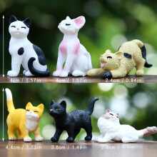 Set Peluche Gatto Giocattolo Con Materiale Carino Design Realistico per Collezionisti E Bambini