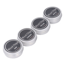 Holzspäne für Cocktail-Smoker — 4 Geschmacksrichtungen, 117 g, inklusive Kirsche & Apfel