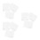 9Pcs Transparent Stamp Blocks Acrylic for DIY Scrapbooking Uses 4