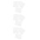9Pcs Transparent Stamp Blocks Acrylic for DIY Scrapbooking Uses 5