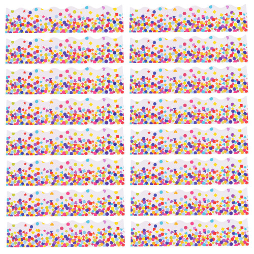 140Pcs Multi Blackboard Border Stickers Self-Adhesive Classroom Decor 1
