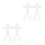 20Pcs White Plastic Mesh Canvas Sheets for Cross Stitch Needlework DIY 6