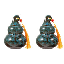 2Pièces Urnes Pour Animaux En Céramique Multicolores Pour Cendres