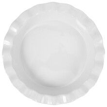 Moule À Gâteau Céramique Blanc Profond Pour Four Et Cuisine