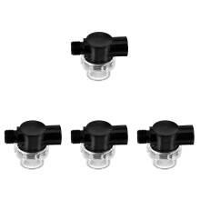 4Pièces Filtre En Acier Inoxydable Noir Pour Nettoyeur Balayeuse Sol