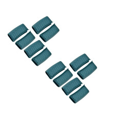 6Pairs Tpr Pot Handle Covers Non-Slip Heat Resistant Dark Blue Sleeves