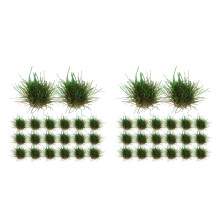 Miniatuur Gras Plukjes Kunstvezel Groen Voor DIY Model Scène