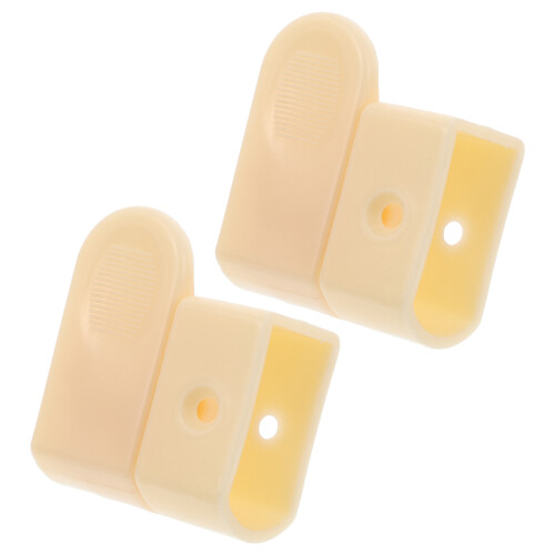 2Set Fibbia Auto Blocco Per in Beige Sicurezza