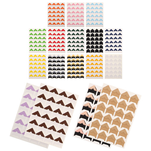 Stickers Coins Photos Papier Pour Projets DIY 1