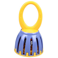 Childrens Percussion Handled Cage Bell Yellow