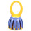 Childrens Percussion Handled Cage Bell Yellow 1