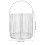 4Pièces Panier De Laveur Inox Résistant Température Argent 10