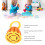 Handheld Shaker Bell for Toddlers 10