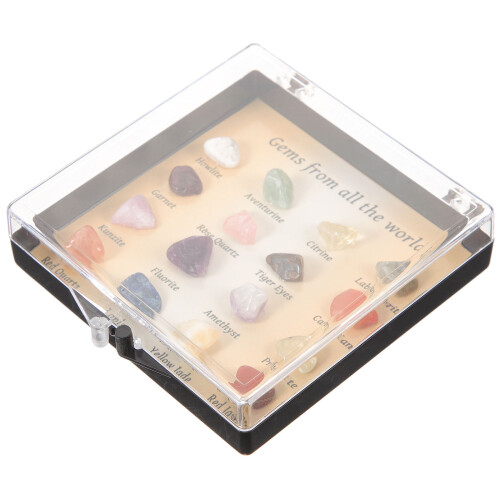 Assorted Color Crystal Stones Teaching Prop Natural Mineral Decor 2