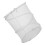 2Pcs Portable Foldable Laundry Hamper White Mesh Basket with Handles 3