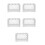 5Pcs Waterproof Electrical Outlet Covers Plastic Home Use 7