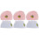 6Pièces Bonnets Bébé Confortables Élastiques Rose Et Clair 4