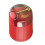 Red Plastic Pop Up Toothpick Case, Compact Dispenser & Storage 1