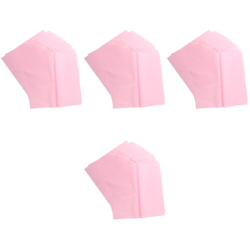 80Sheets Pink Delicate Wrapping Paper Wedding Flower Wrapper 1