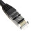 kenable Network CAT6 UTP Ethernet RJ45 Extension Male/Female Cable Black  0.5m 5