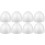 8Pièces Dummies De Gâteau En Mousse Blanche Réutilisables Et Robustes 5