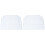 2Pièces Couvre-Clavier Piano Transparent Usage Durable 2