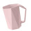 Pink Reusable Hexagonal Plastic Toothbrush Holder with Hole for Bathroom 13