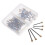 250Pcs Versatile Picture Hanging Nails Kit for Photo Frames Wall Mount 2