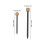 250Pcs Versatile Picture Hanging Nails Kit for Photo Frames Wall Mount 11
