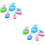 2Sets Assorted Color Scrapbooking Punches Durable DIY Paper Hole Punch 6