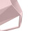 Pink Reusable Hexagonal Plastic Toothbrush Holder with Hole for Bathroom 4