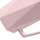 Pink Reusable Hexagonal Plastic Toothbrush Holder with Hole for Bathroom 8