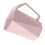 Pink Reusable Hexagonal Plastic Toothbrush Holder with Hole for Bathroom 10