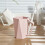 Pink Reusable Hexagonal Plastic Toothbrush Holder with Hole for Bathroom 12