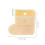 2Set Fibbia Auto Blocco Per in Beige Sicurezza 2