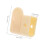 2Set Fibbia Auto Blocco Per in Beige Sicurezza 3
