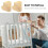 2Set Fibbia Auto Blocco Per in Beige Sicurezza 9
