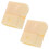 2Set Fibbia Auto Blocco Per in Beige Sicurezza 11