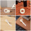 8Pièces Bande Adhésive Invisible PU Usage DIY Pour 10