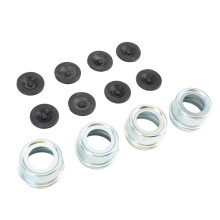 Ensemble de 4 bouchons de moyeu de remorque, 2,72 po, 7000-8000 lb
