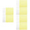 6Sets School Teaching Electrostatic Glass Sticks with Silk Cloth Set 6