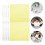 6Sets School Teaching Electrostatic Glass Sticks with Silk Cloth Set 10