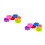 24Pcs Silicone Flower Mold Non-Stick Assorted Colors for Baking Fun 1