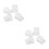 4Pairs Transparent Silicone Earplugs Ear Tips 1