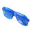 LED Light Up Shutter Shades Blue 16x14x5 cm 1