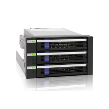 ICY DOCK MB153SP-B 3 Bay 3.5" SATA HDD Mobile Rack