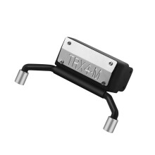 Metall-Auspuffrohr-EndstüCk-Kehle-Dekoration für TRX4M 1/18 RC-Raupenauto-Upgrade-Teile